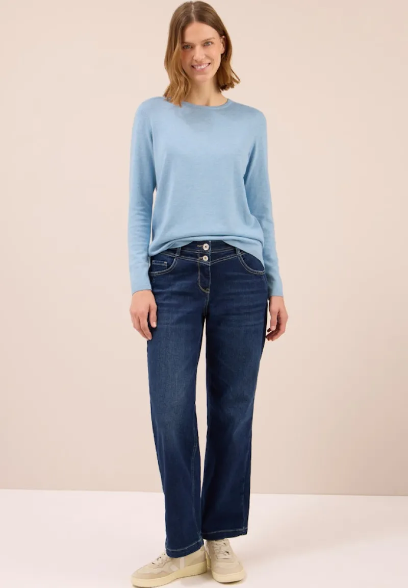 Cecil Pullover & Sweatshirts*Basic Pullover whisper blue melange