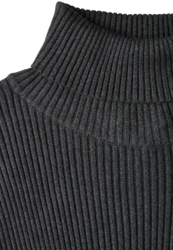 Street One Pullover & Sweatshirts*Basic Rollkragen-Pullover gravel grey mel.