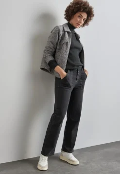 Street One Pullover & Sweatshirts*Basic Rollkragen-Pullover gravel grey mel.