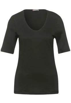 Street One Shirts*Basic Shirt bassy olive