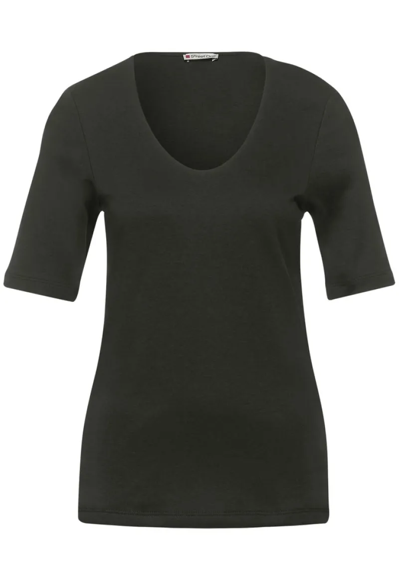 Street One Shirts*Basic Shirt bassy olive