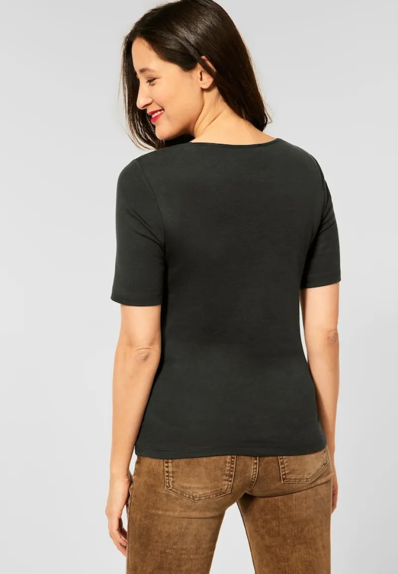 Street One Shirts*Basic Shirt bassy olive