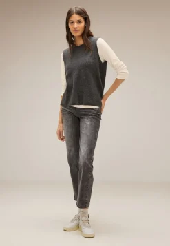 Street One Shirts*Basic Shirt mit 3/4 Arm lucid white