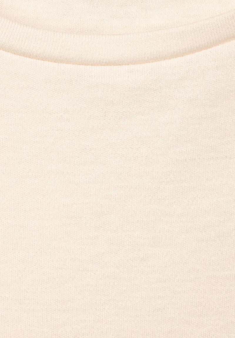 Street One Shirts*Basic Shirt mit 3/4 Arm lucid white
