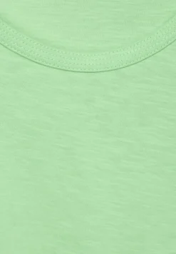 Cecil Shirts*Basic T-Shirt matcha lime