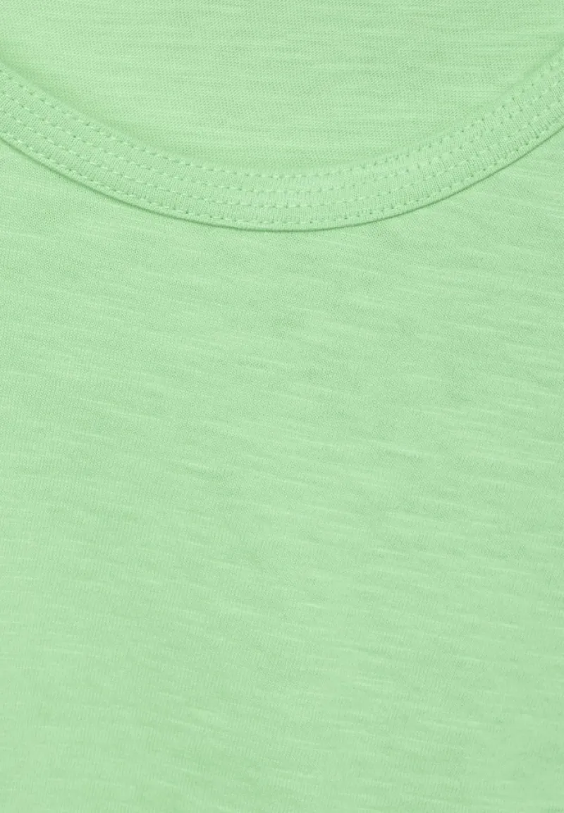 Cecil Shirts*Basic T-Shirt matcha lime