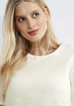 Cecil Shirts*Basic T-Shirt vanilla white