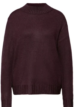 Street One Pullover & Sweatshirts*Basic Turtleneck Pullover jazz berry