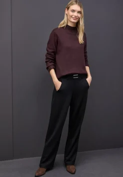 Street One Pullover & Sweatshirts*Basic Turtleneck Pullover jazz berry