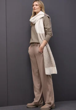 Street One Pullover & Sweatshirts*Basic Turtleneck Pullover mocha glow mel.