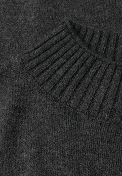 Street One Pullover & Sweatshirts*Basic Turtleneck Pullover gravel grey mel.