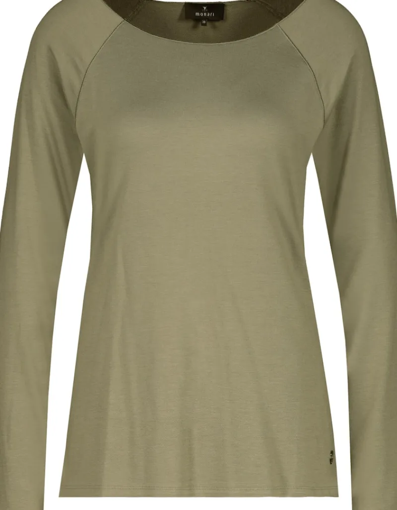 Monari Shirts*Basic-Shirt green tea