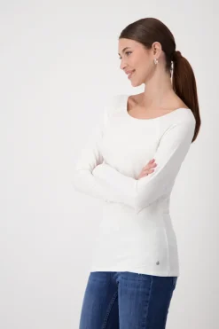 Monari Shirts*Basic-Shirt off-white