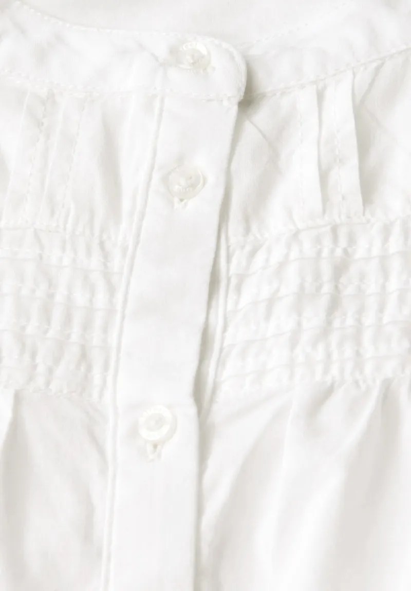 Street One Blusen*Baumwollbluse mit Details off white