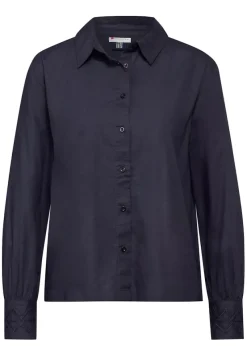 Street One Blusen*Baumwollbluse night sky blue