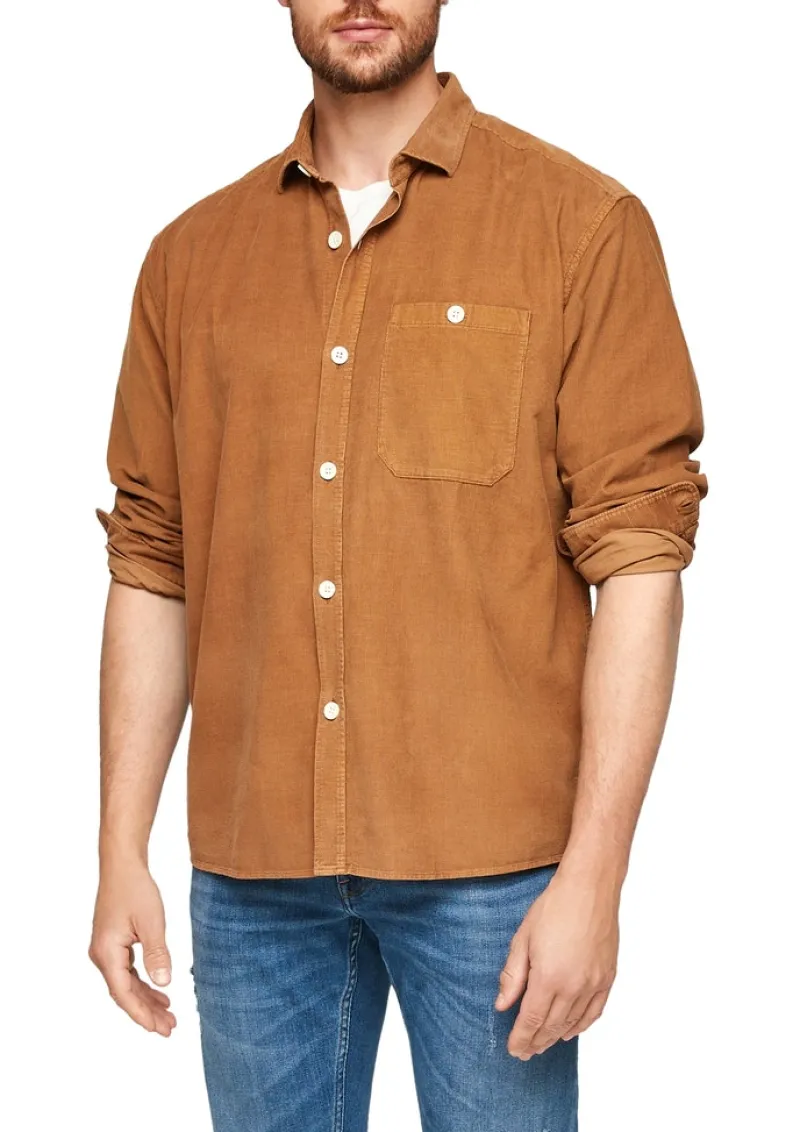 s.Oliver Hemden|Big Boys*Baumwollhemd Braun