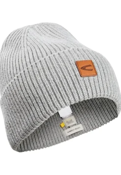 Camel Active Accessoires*Beanie aus einem Baumwoll-Kaschmir-Mix stone gray