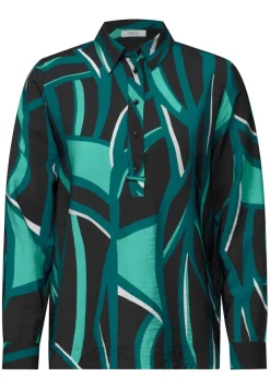 Cecil Blusen*Bedruckte Bluse Black