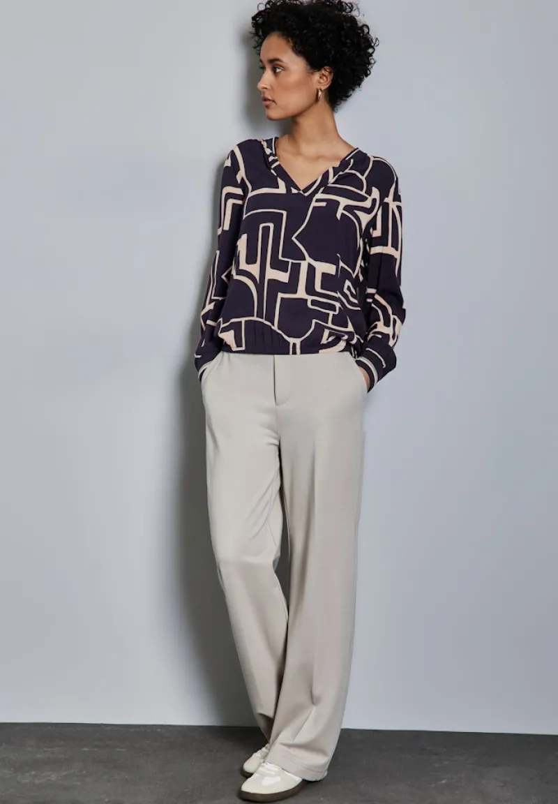 Street One Blusen*Bedruckte Bluse deep tint blue