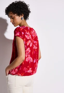 Street One Blusen*Bedruckte Bluse glory red