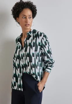 Street One Blusen*Bedruckte Bluse hunter green