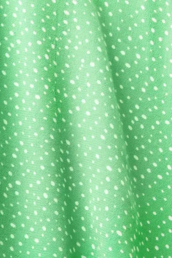 Esprit Blusen*Bedruckte Bluse mit V-Ausschnitt citrus green