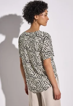 Street One Blusen*Bedruckte Bluse moonstone sand