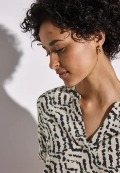 Street One Blusen*Bedruckte Bluse moonstone sand
