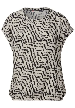 Street One Blusen*Bedruckte Bluse moonstone sand