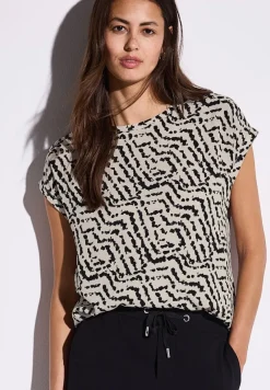 Street One Blusen*Bedruckte Bluse moonstone sand