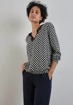 Street One Blusen*Bedruckte Bluse night sky blue