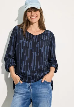 Cecil Blusen*Bedruckte Bluse universal blue