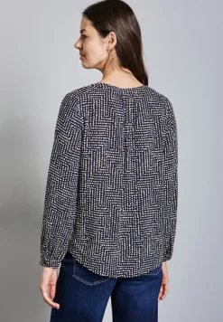Street One Blusen*Bedruckte Tunika deep tint blue