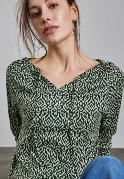 Street One Shirts*Bedrucktes Raglan Shirt hunter green