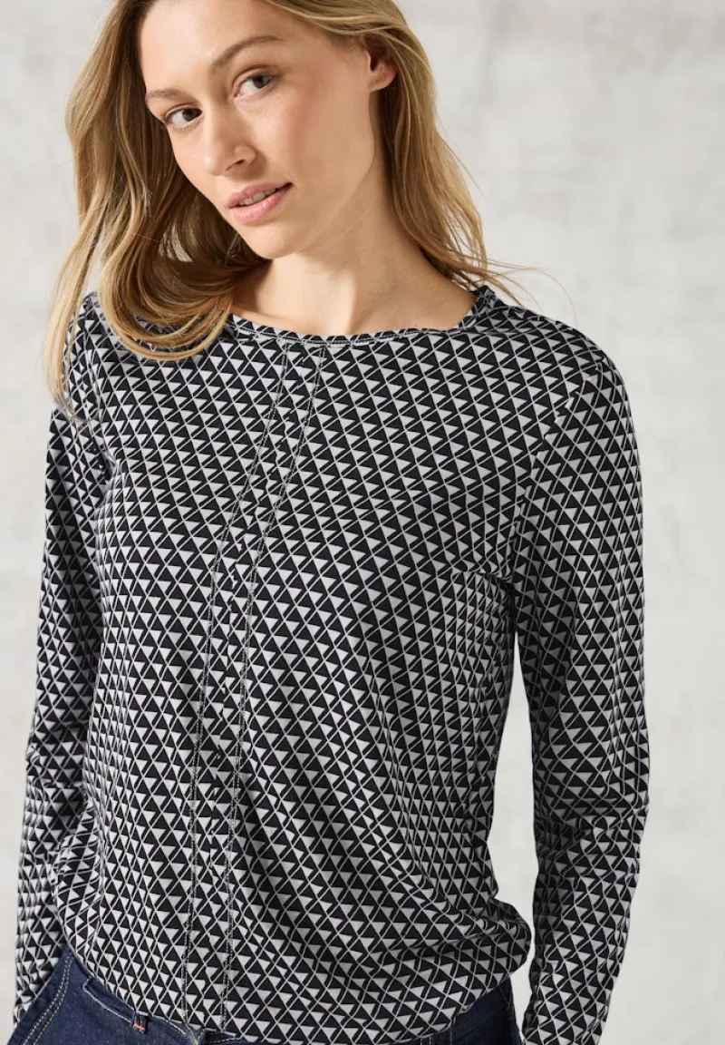 Cecil Shirts*Bedrucktes Shirt platinum grey