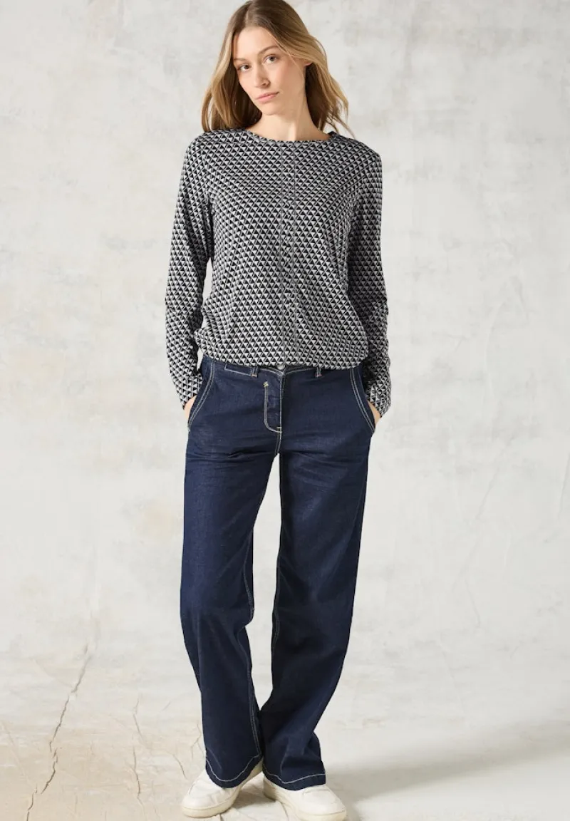 Cecil Shirts*Bedrucktes Shirt platinum grey