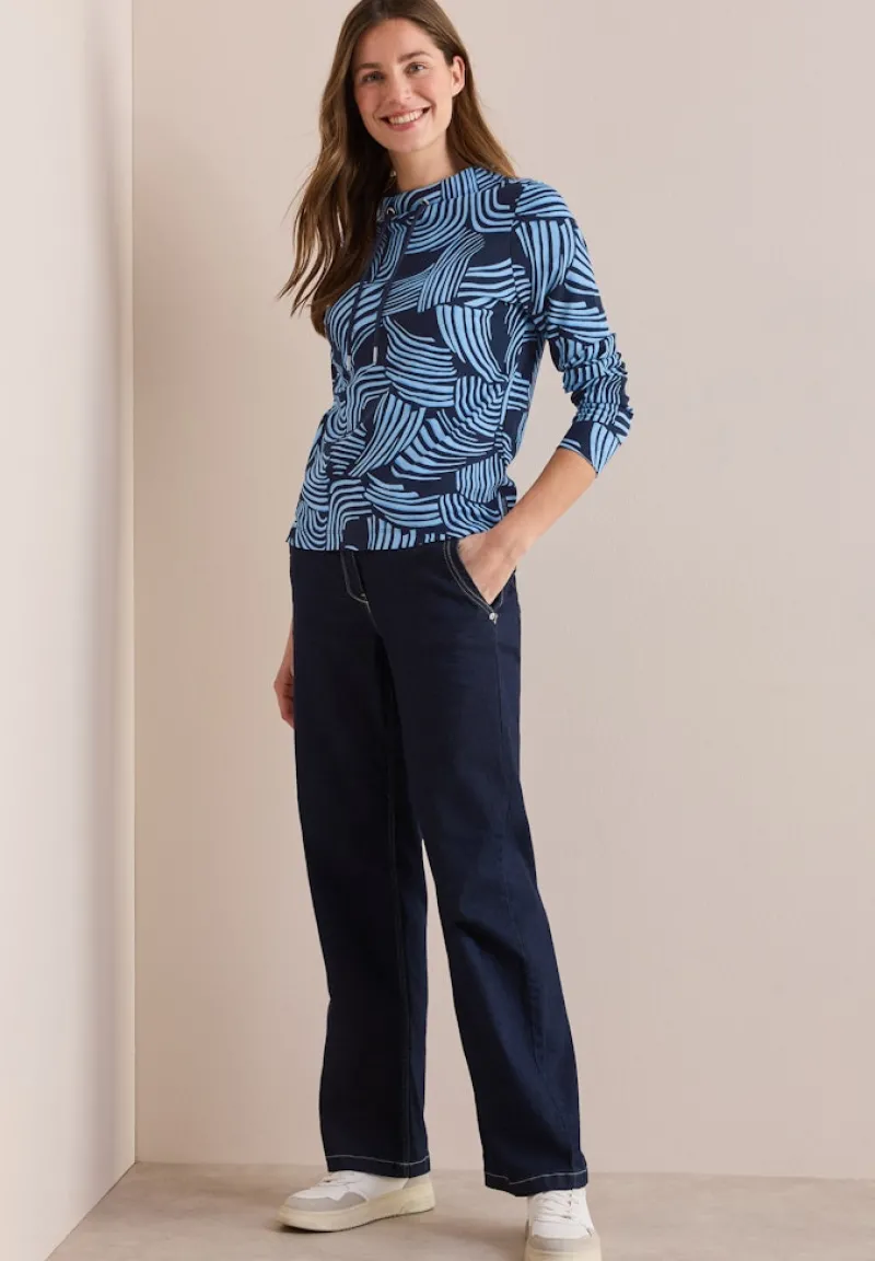 Cecil Shirts*Bedrucktes Shirt universal blue