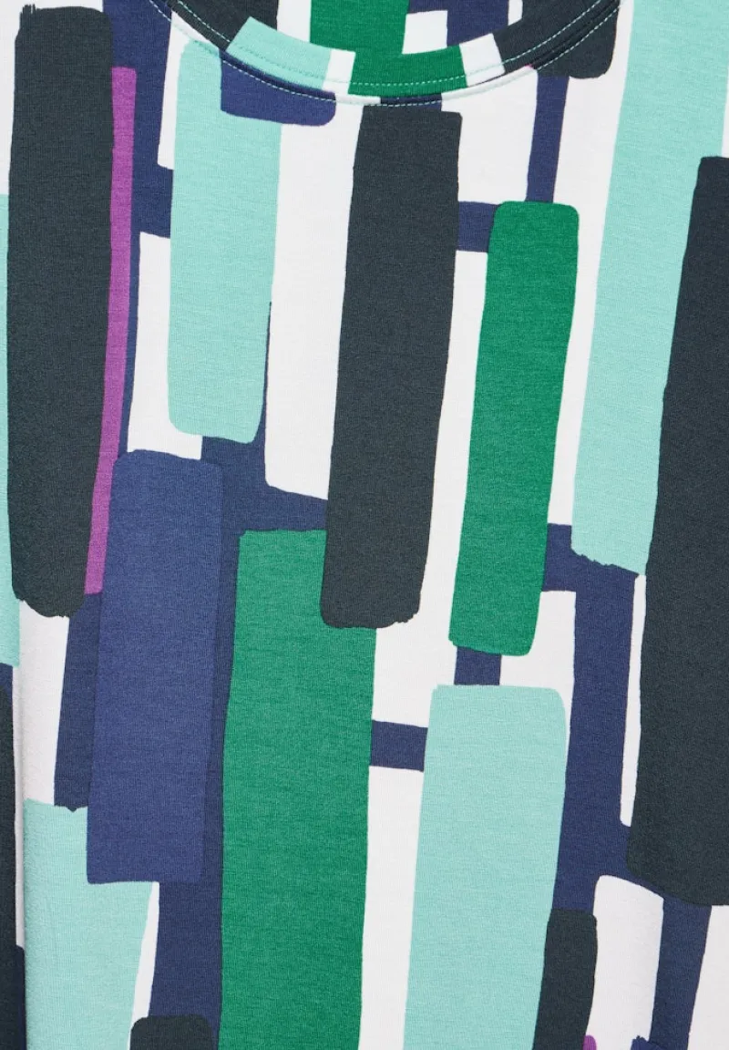 Cecil Shirts*Bedrucktes T-Shirt fir green