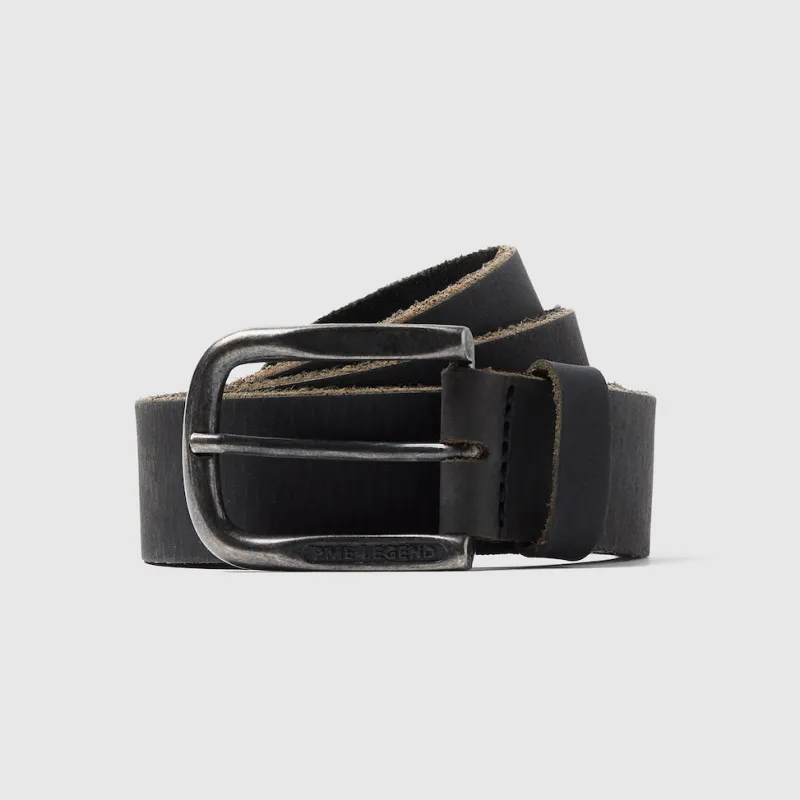 PME Legend Accessoires*Belt Leather belt Black