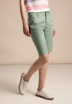 Street One Shorts*Bermuda Shorts dry salvia green