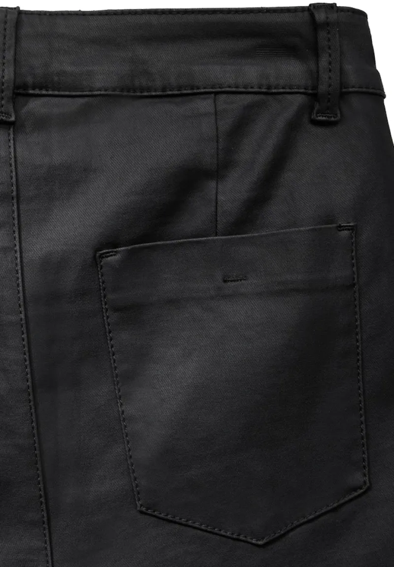 STREET ONE STUDIO Hosen*Beschichtete Hose Black