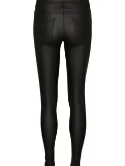 Vero Moda Hosen*Beschichtete Hose Black