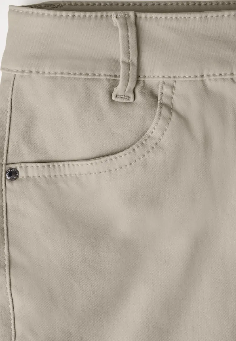 STREET ONE STUDIO Hosen*Beschichtete Hose cloud beige