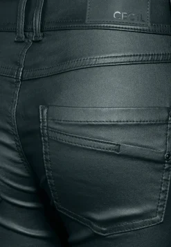 Cecil Hosen*Beschichtete Hose fir green