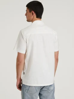 Chasin' Hemden*BIZZ LINEN F WHITE