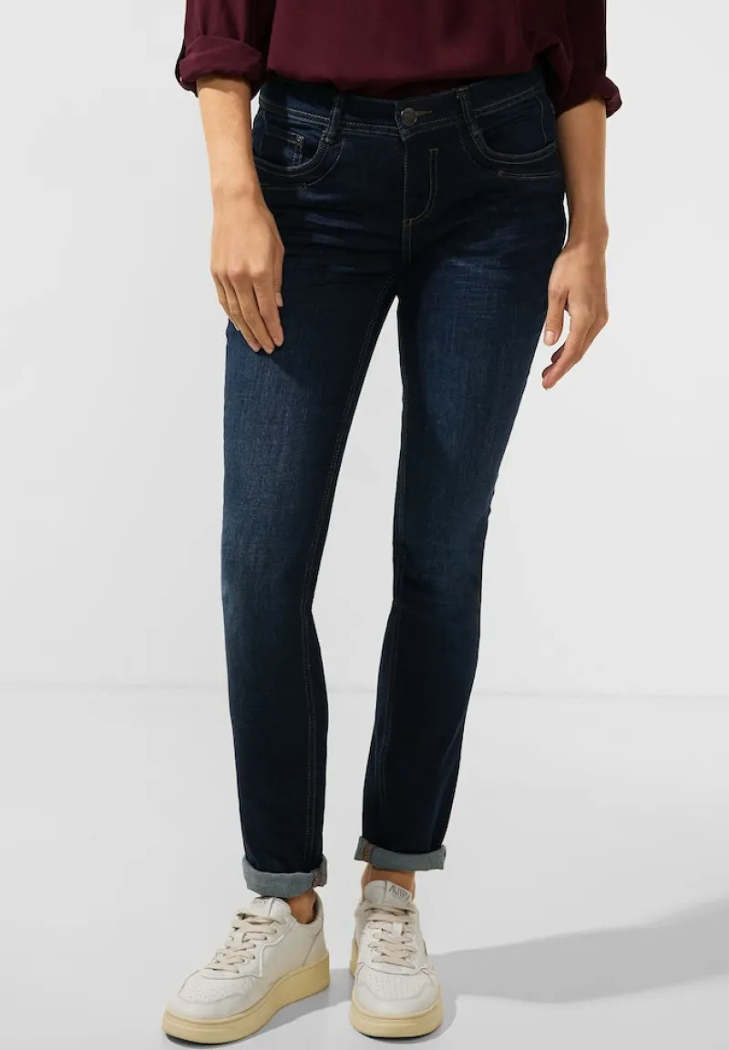 Street One Jeans*Blaue used Casual Fit Jeans dark indigo used wash