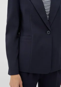 s.Oliver Jacken*Blazer aus Viskosemix Blau