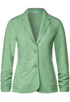 Street One Jacken*Blazer mit Raffungen light brisk green melange
