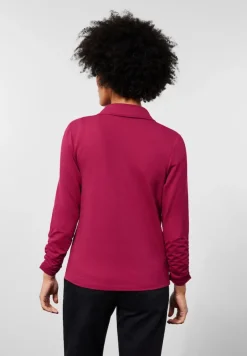 Street One Jacken*Blazer mit Raffungen woody rose