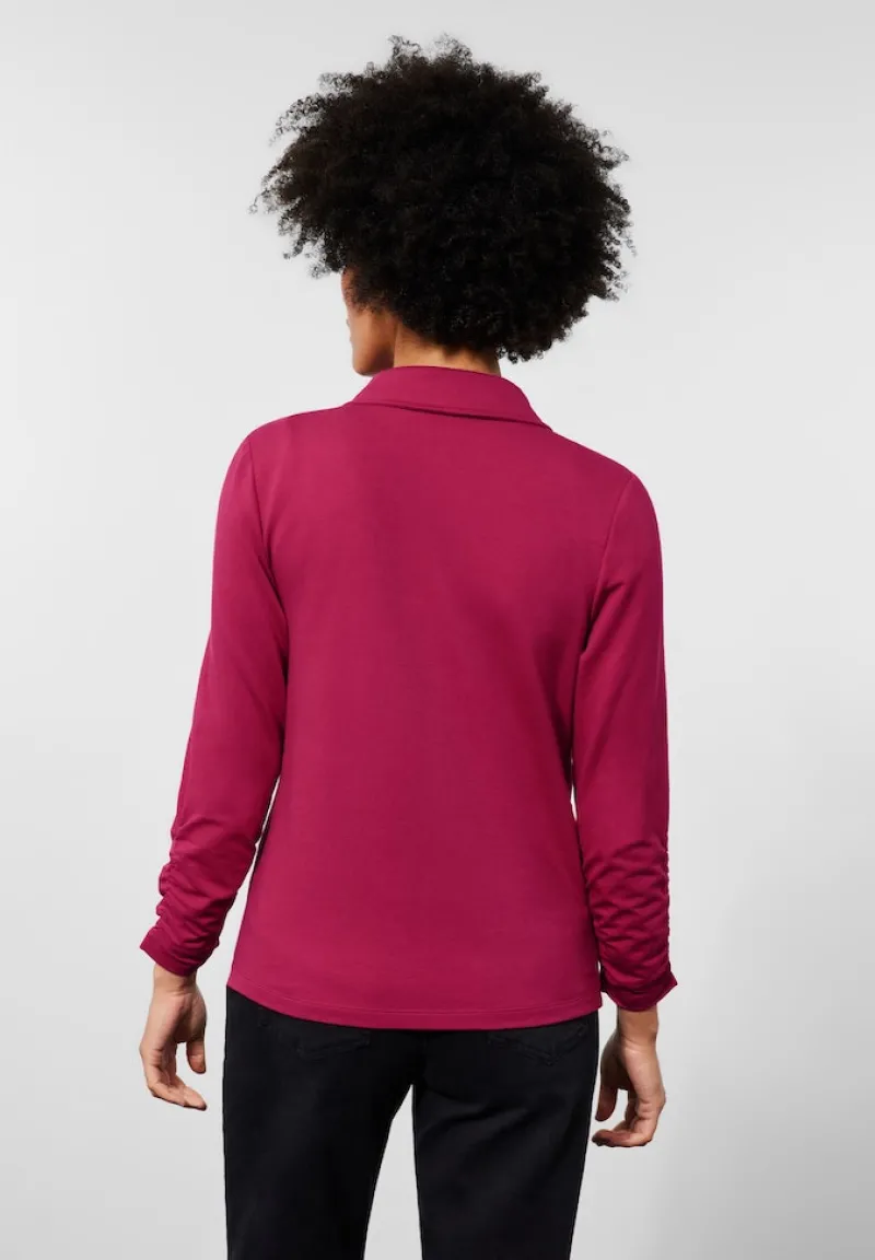 Street One Jacken*Blazer mit Raffungen woody rose